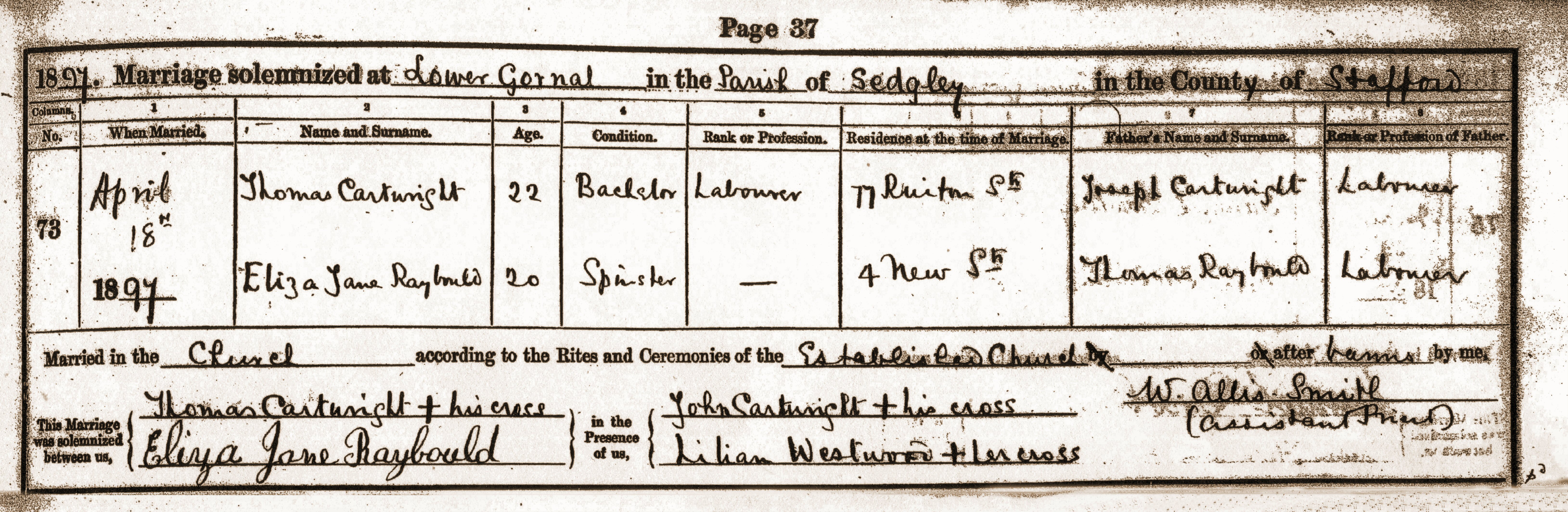 Marriage Records/1897ThomasCartwrightElizaJaneRaybouldMarr.jpg